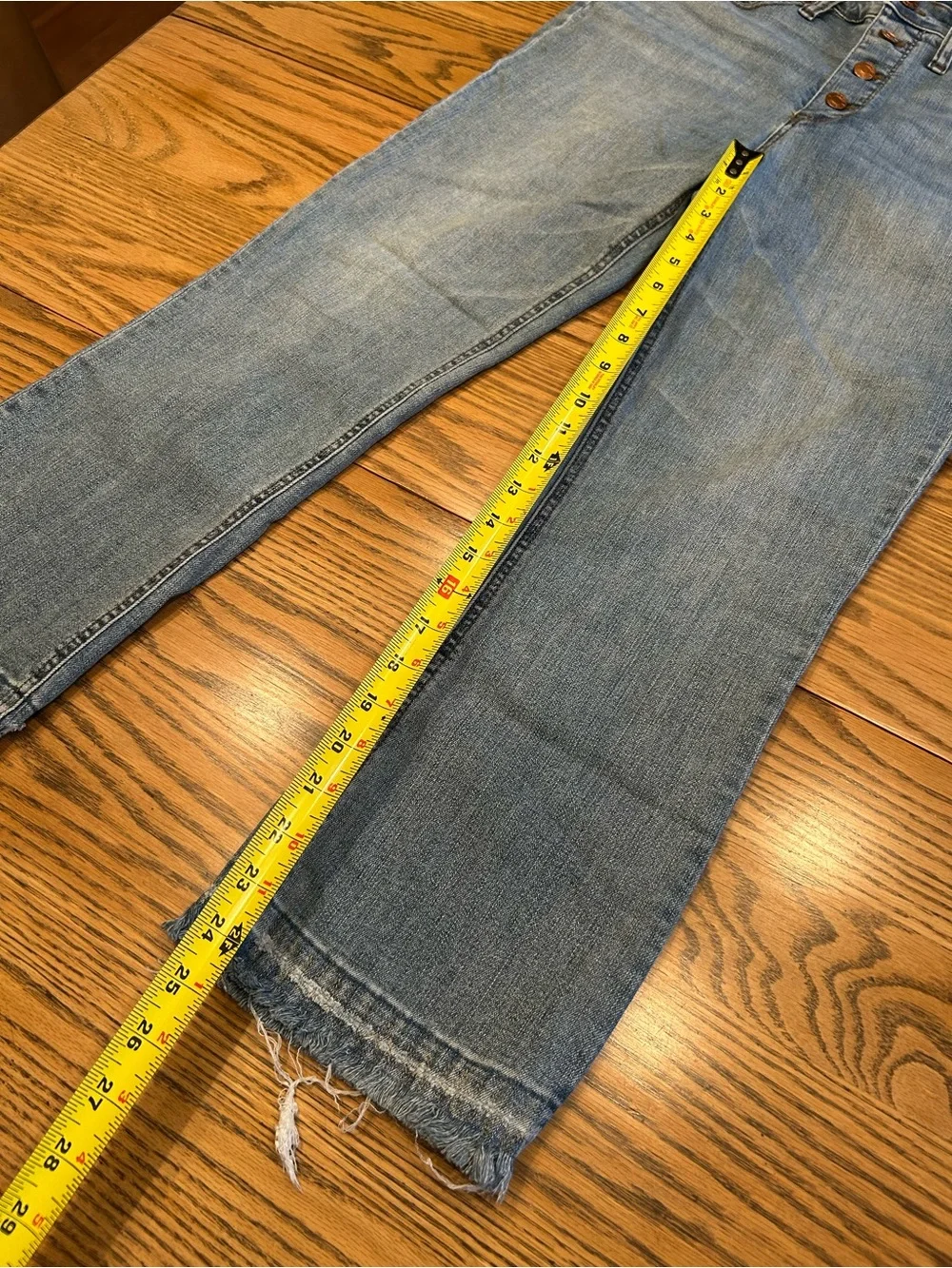 J Crew Billie Demi Boot Crop Jeans Denim Size 29